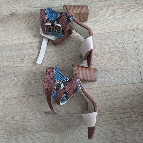 Man Made Real Leather Summer Sandals - Picture 1 of 4